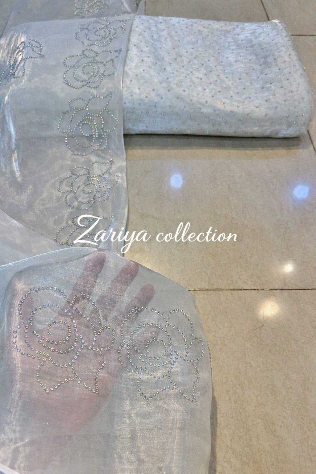 LUXURY SHEESHA SILK (WHITE)