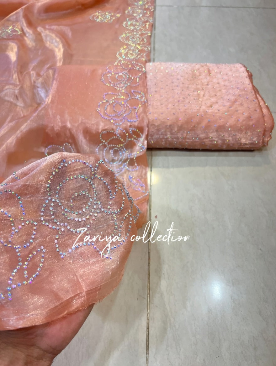 LUXURY SHEESHA SILK (PEACH)